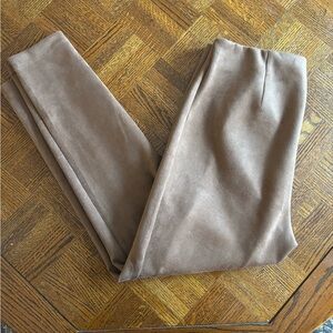 NWOT Loft Faux Suede Pants